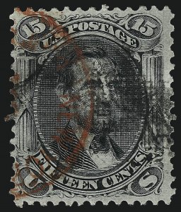 Sale 959, Lot 2262, 1867-68 Grilled Issue (Scott 84-101)