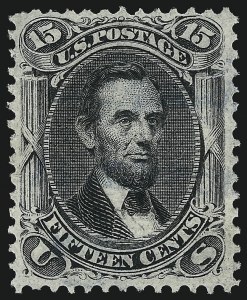 Sale 959, Lot 2268, 1867-68 Grilled Issue (Scott 84-101)