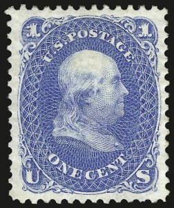 Sale 959, Lot 2273, 1875 Re-Issue of 1861-66 Issue (Scott 102-111)