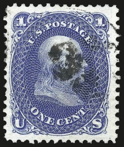 Sale 959, Lot 2276, 1875 Re-Issue of 1861-66 Issue (Scott 102-111)