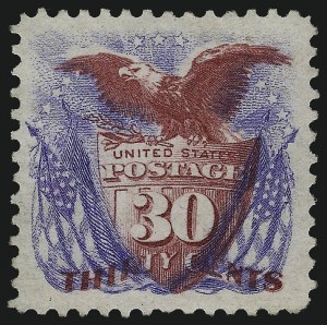Sale 959, Lot 2337, 1875 Re-Issue of 1869 Pictorial Issue (Scott 123-133)