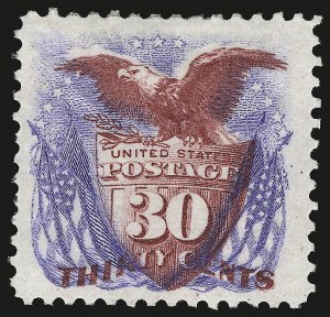 Sale 959, Lot 2339, 1875 Re-Issue of 1869 Pictorial Issue (Scott 123-133)