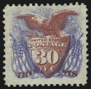 Sale 959, Lot 2340, 1875 Re-Issue of 1869 Pictorial Issue (Scott 123-133)
