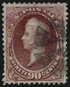 Sale 959, Lot 2361, 1870-71 National Bank Note Co. Grilled Issue (Scott 134-144)