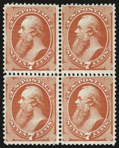 Sale 959, Lot 2372, 1870-71 National Bank Note Co. Ungrilled Issue (Scott 145-155)