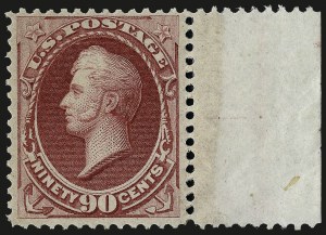 Sale 959, Lot 2386, 1870-71 National Bank Note Co. Ungrilled Issue (Scott 145-155)