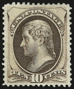 Sale 959, Lot 2396, 1873 Continental Bank Note Co. Issue (Scott 156-166)