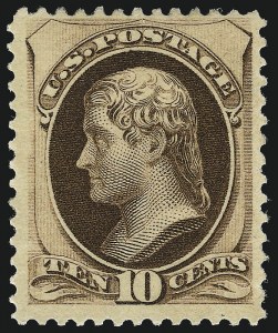 Sale 959, Lot 2417, 1879 American Bank Note Co. Issue (Scott 182-191)