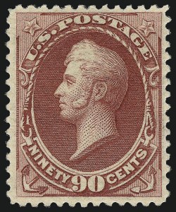 Sale 959, Lot 2425, 1879 American Bank Note Co. Issue (Scott 182-191)