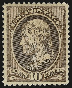 Sale Number 959, Lot Number 2435, 1881-83 American Bank Note Co. Issues (Scott 205-211B)