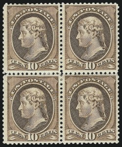 Sale 959, Lot 2436, 1881-83 American Bank Note Co. Issues (Scott 205-211B)