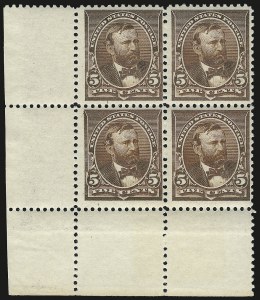 Sale 959, Lot 2475, 1890-93 Issue (Scott 219-229)