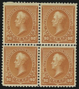 Sale 959, Lot 2489, 1890-93 Issue (Scott 219-229)