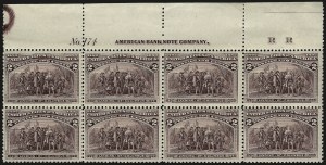 Sale 959, Lot 2494, 1893 Columbian Issue (Scott 230-245)