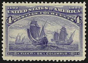 Sale 959, Lot 2498, 1893 Columbian Issue (Scott 230-245)