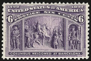 Sale 959, Lot 2505, 1893 Columbian Issue (Scott 230-245)