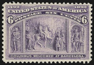 Sale 959, Lot 2506, 1893 Columbian Issue (Scott 230-245)