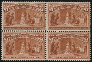 Sale 959, Lot 2533, 1893 Columbian Issue (Scott 230-245)
