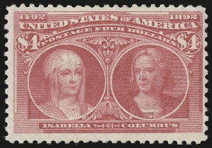 Sale 959, Lot 2545, 1893 Columbian Issue (Scott 230-245)