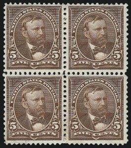 Sale 959, Lot 2563, 1894 Unwatermarked Bureau Issue (Scott 246-263)