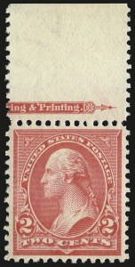 Sale 959, Lot 2580, 1895 Watermarked Bureau Issue (Scott 264-278)