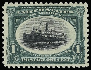 Sale 959, Lot 2666, 1901 Pan-American Issue (Scott 294-299)