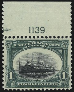 Sale 959, Lot 2667, 1901 Pan-American Issue (Scott 294-299)