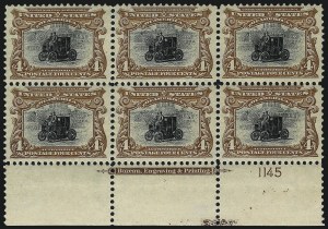 Sale 959, Lot 2677, 1901 Pan-American Issue (Scott 294-299)