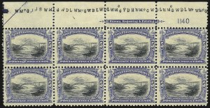 Sale 959, Lot 2681, 1901 Pan-American Issue (Scott 294-299)