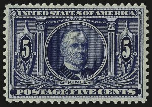 Sale 959, Lot 2729, 1904 Louisiana Purchase Issue (Scott 323-327)