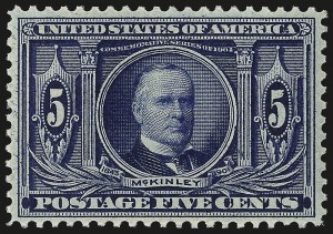 Sale 959, Lot 2730, 1904 Louisiana Purchase Issue (Scott 323-327)