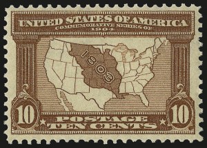 Sale 959, Lot 2733, 1904 Louisiana Purchase Issue (Scott 323-327)