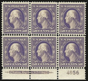 Sale 959, Lot 2758, 1908-10 Washington-Franklin Issues (Scott 331-356)