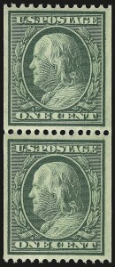 Sale 959, Lot 2764, 1908-10 Washington-Franklin Issues (Scott 331-356)