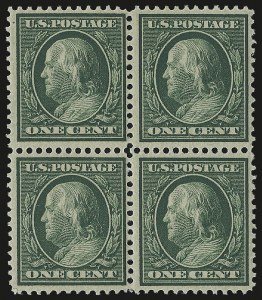 Sale 959, Lot 2773, 1909 Bluish Paper Issue (Scott 357-366)