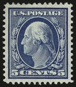 Sale 959, Lot 2795, 1910-13 Washington-Franklin Issue (Scott 374-396)