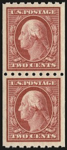 Sale 959, Lot 2809, 1910-13 Washington-Franklin Issue (Scott 374-396)