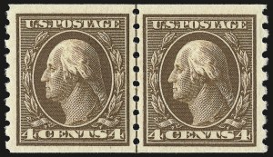 Sale 959, Lot 2814, 1910-13 Washington-Franklin Issue (Scott 374-396)