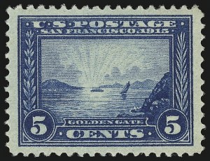 Sale 959, Lot 2818, 1913-15 Panama-Pacific Issue (Scott 397-404)