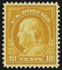 Sale 959, Lot 2852, 1912-14 Washington-Franklin Issue (Scott 405-423)