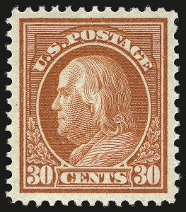 Sale 959, Lot 2859, 1912-14 Washington-Franklin Issue (Scott 405-423)