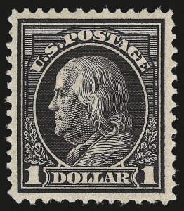 Sale 959, Lot 2863, 1912-14 Washington-Franklin Issue (Scott 405-423)