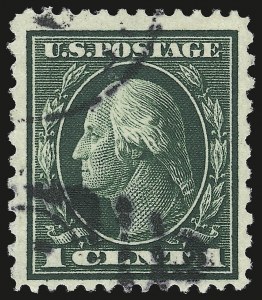 Sale 959, Lot 2865, 1914 Compound Perforations (Scott 423A)
