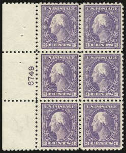 Sale 959, Lot 2866, 1913-15 Washington-Franklin Issues (Scott 424-461)