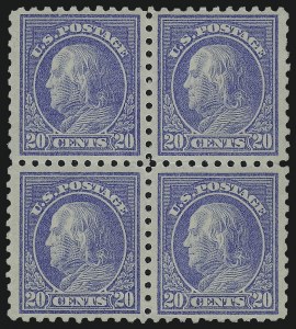 Sale 959, Lot 2879, 1913-15 Washington-Franklin Issues (Scott 424-461)
