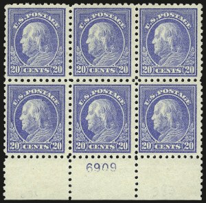 Sale 959, Lot 2880, 1913-15 Washington-Franklin Issues (Scott 424-461)