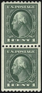 Sale 959, Lot 2883, 1913-15 Washington-Franklin Issues (Scott 424-461)