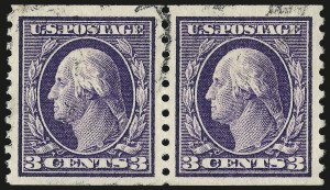 Sale Number 959, Lot Number 2886, 1913-15 Washington-Franklin Issues (Scott 424-461)