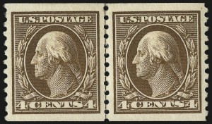 Sale 959, Lot 2887, 1913-15 Washington-Franklin Issues (Scott 424-461)