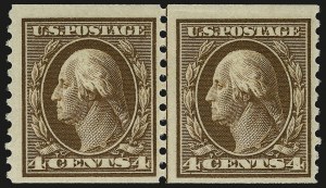 Sale 959, Lot 2889, 1913-15 Washington-Franklin Issues (Scott 424-461)